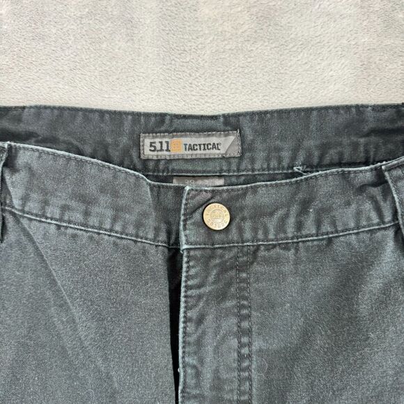 5.11 Tactical Cargo Pants Mens 38x30 Cotton Canvas Workwear Military Double Knee - Picture 6 of 16